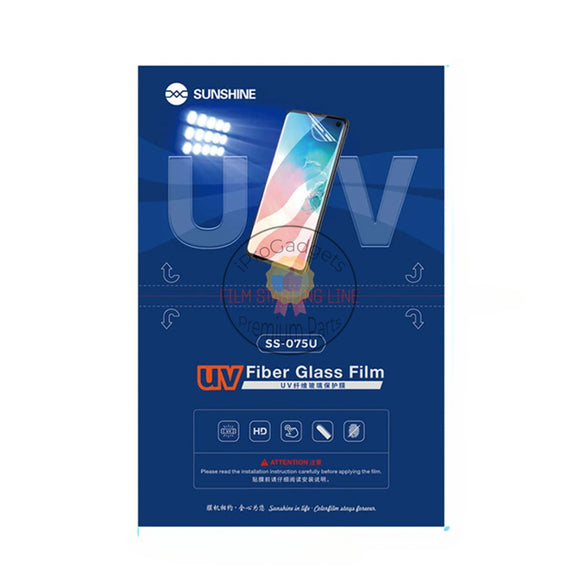 Sunshine SS-057U Universal Explosion-proof Film UV Curing Film Anti-drop High Hardness Screen Protector 25Pcs/Box