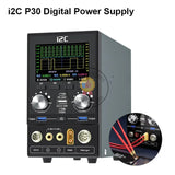 I2C P30 10-in-1 Multifunctional Intelligent Power Supply for Mobile Phone Repair Digital Display Soldering Iron Spot Welder