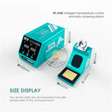 RF4 RF-ONE Intelligent SMD Soldering Iron LCD Digital Display Welding Station Temperature Control Fast Heating for PCB Repair