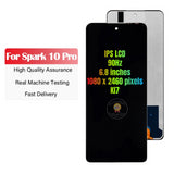 Replacement LCD Display Touch Screen Assembly For Tecno Spark 10 Pro KI7 Black