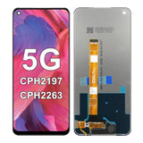 Pantalla táctil LCD de repuesto para OPPO A74 5G CPH2197 CPH2263 negro