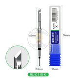 Relife C115 Soldering Iron Tips for JBC115 General Purpose Nano Soldering Iron Tip