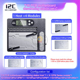 I2C T18 PCB Pre-heating Station for iPhone X-15Pro Max Android CPU Chip Degumming Motherboard Layered Desoldering Platform