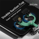 2UUL DA06 MAX Puller Screen Opener for Mobile Phone Tablet with Double Suction Cup LCD Screen Back Cover Disassemble Fixture