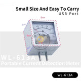 Wylie WL-613A Portable Highly Accurate Analog Gauges Current Detection Meter - UK Plug