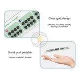 Relife RL-091 Strong Magnetic Screws Storage Pad Easy to Take Mobile Phone Repair Metal Objects Magnetic Absorption Mat