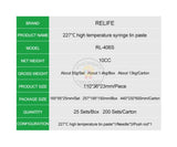 Relife RL-406S Soldering Paste Flux 227°C High Temperature BGA Solder Fluxes