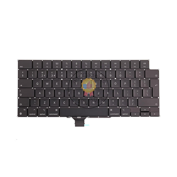 Replacement Keyboard (British English) for MacBook Pro A2442/A2485 (Late 2021)