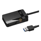 Chuanyu C368 4-in-1 Universal Memory Smart Card USB 3.0 Card Reader for SD/TF/ CF/MS