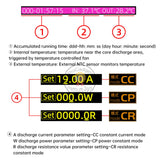 150V 150W 20A Battery Capacity Tester DC CNC Electronic Load Tester Lithium Charge Discharge Monitor Checker