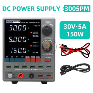 Sugon 3005PM Adjustable Digital 30V 5A 4-Digits Display LED Laboratory Testing Dc Bench Stabilized Power Supply