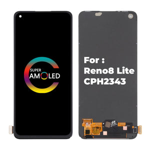 Pantalla táctil LCD AMOLED de repuesto para OPPO Reno8 Lite CPH2343