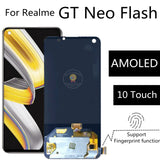 Replacement Display For Realme GT Neo Flash RMX3350 AMOLED Touch Screen Assembly