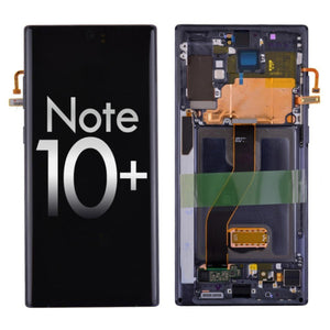 Ersatz-AMOLED-LCD-Bildschirm mit Rahmen für Samsung Galaxy Note 10 Plus N975 N975F N9750 N975N