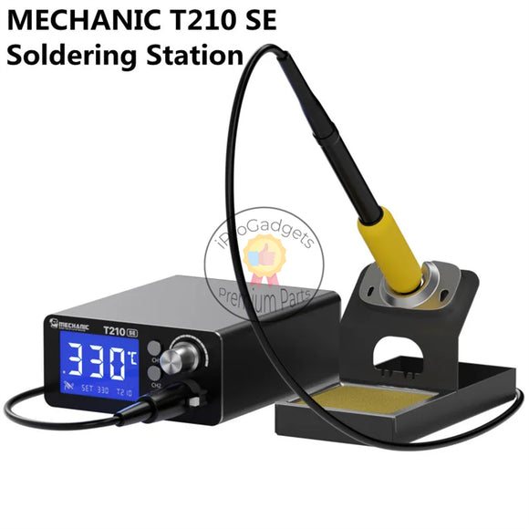 Mechanic T210 SE LED Digital Soldering Station for Mobile Phone Repair Quick Heating Universal C210 Iron Tip Welding Platform