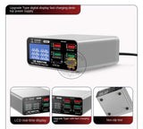 Charger Qianli MEGA-IDEA B640 PQ687 PQW110 Digital Display Desktop Power Supply 6-way for Phone iPad Multi Interface USB Charging Tool