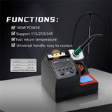 Aifen A9E Soldering Station Compatible Original Soldering Iron Tip 210/245/115 Handle Control Temperature Welding Rework Station