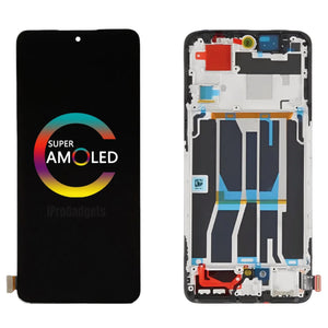 Replacement AMOLED Display Touch Screen With Frame For OnePlus 10R CPH2411