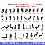 JCID AIXUN Rear Camera FPC Flex For iPhone 7~ 14 Series Back Cameras Infrared Flat Cable