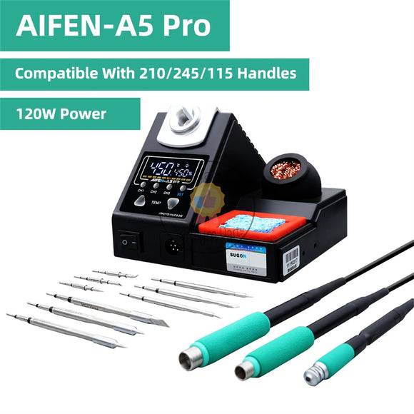 Aifen A5 Pro Soldering Station Compatible Original Soldering Iron Tip 210/245/115