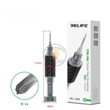 Relife RL-729 Carbon Fiber Screwdriver Steel Cannon King（Y0.6/0.8/+1.5/+2.5/T1）3D S2 Seel Bit Used for Mobile Phone Repair