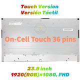 Replacement 23.8 inch Display M238HAK01.0 LCD Touch Screen Panel FHD 1920×1080 36 Pins 60Hz