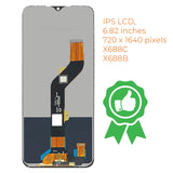 Replacement LCD Display Touch Screen For Infinix Hot 10 Play X688C X688B
