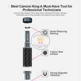 Relife RL-729A Steel Cannon King Carbon Fiber Screwdriver Set Carbon Fiber Finish 3D S2 Special Bits Repair Tools