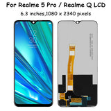 Replacement LCD Display Touch Screen for OPPO Realme 5 Pro RMX1971 RMX1973 Realme Q
