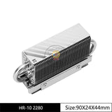 Thermalright HR-10 2280 M.2SSD Radiator Fully Plated Double AGHP Heat Pipe 2280 Specifications with Thermal Pad