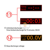 150V 150W 20A Battery Capacity Tester DC CNC Electronic Load Tester Lithium Charge Discharge Monitor Checker