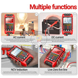 Aneng M117 Multimeter Smart Digital 4000-Count AC/DC Current Voltage Multimetro Professional Multifunction Tester Meter Tools