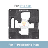 Amaoe Magnetic Middle Layer Reballing Platform/Stencil for iPhone X-15 Pro Max Planting Tin Stencil Set