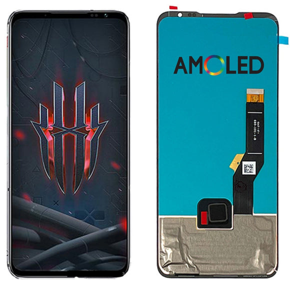 Replacement AMOLED Display Touch Screen For ZTE nubia Red Magic 6 NX669J