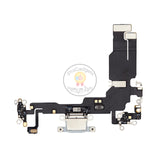 Replacement for iPhone 15 Charging Port Flex Cable Repair Parts Pink Yellow Green Blue Black