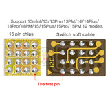 i2c 13 Adapter 15 Series Lattice Face Read-Write Board Universal 16 Pin Split for iPhone 13 to 15Pro Max