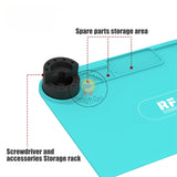 RF4 Latest Upgraded 450 * 280MM Multifunctional Thickened High-temperature Maintenance Pad RF-PO15 With Storage Bracket