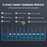 HTRC 12V 20A 24V 10A Automatic Car Battery Charger for AGM Lithium Lead-Acid LiFePO4 Batteri Motorcycle Pulse Repair Charger