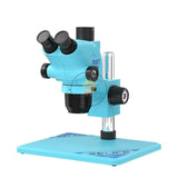 Relife RL-M6T Pro-B11 Trinocular HD Stereo Microscope 6.5X-65X Continuous Zoom With Ring LED Light for Mobile Phone Repair ﻿