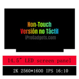 Replacement New Display M145NWK1 R0 14.5 inch 2K LCD Screen Panel Matrix