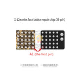 Dot Matrix Restoration Materials for Mijing ZH01 Programmer for iPhone X to 14 Pro Max