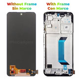 Replacement New Display For Xiaomi Redmi Note 12 5G 22111317I 22111317G AMOLED Touch Screen With Frame Assembly