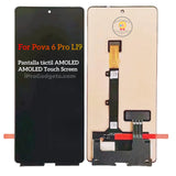 Replacement AMOLED Display Touch Screen Assembly For Tecno Pova 6 LI7 For Tecno Pova6 Pro 5G LI9