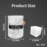 Wylie WL-40C High Density Nano Cleaning Sponge for Mobile Phone No Residue PCB Motherboard Back Cover Glass Camera Cleaning Tool