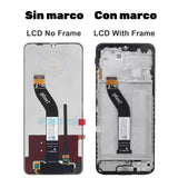 Replacement Display For Xiaomi Redmi 14C 2411DRN47C 2409BRN2CA LCD Touch Screen With Frame Assembly