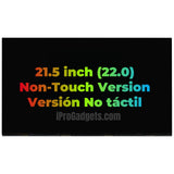 Replacement New Display For HP All-in-One 22-dd2014la 693D9LA 21.5 inch FHD LCD Screen Panel Non-Touch