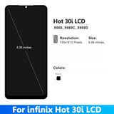 Replacement LCD Display Touch Screen For Infinix Hot 30i X669 X669C Hot30i NFC X669D
