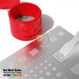 2UUL Solder Paste Red Skull Solder 148 183 199℃ Tin Paste Low/Middle Temperature for SMD CPU BGA Soldering Repair tools