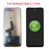 Replacement LCD Display Touch Screen Assembly For Unihertz Tank 3 Tank 3 Pro Black