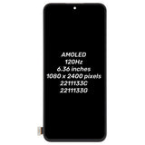 Replacement AMOLED Display Touch Screen For Xiaomi 13 2211133C 2211133G